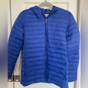Lands End kids packable coat